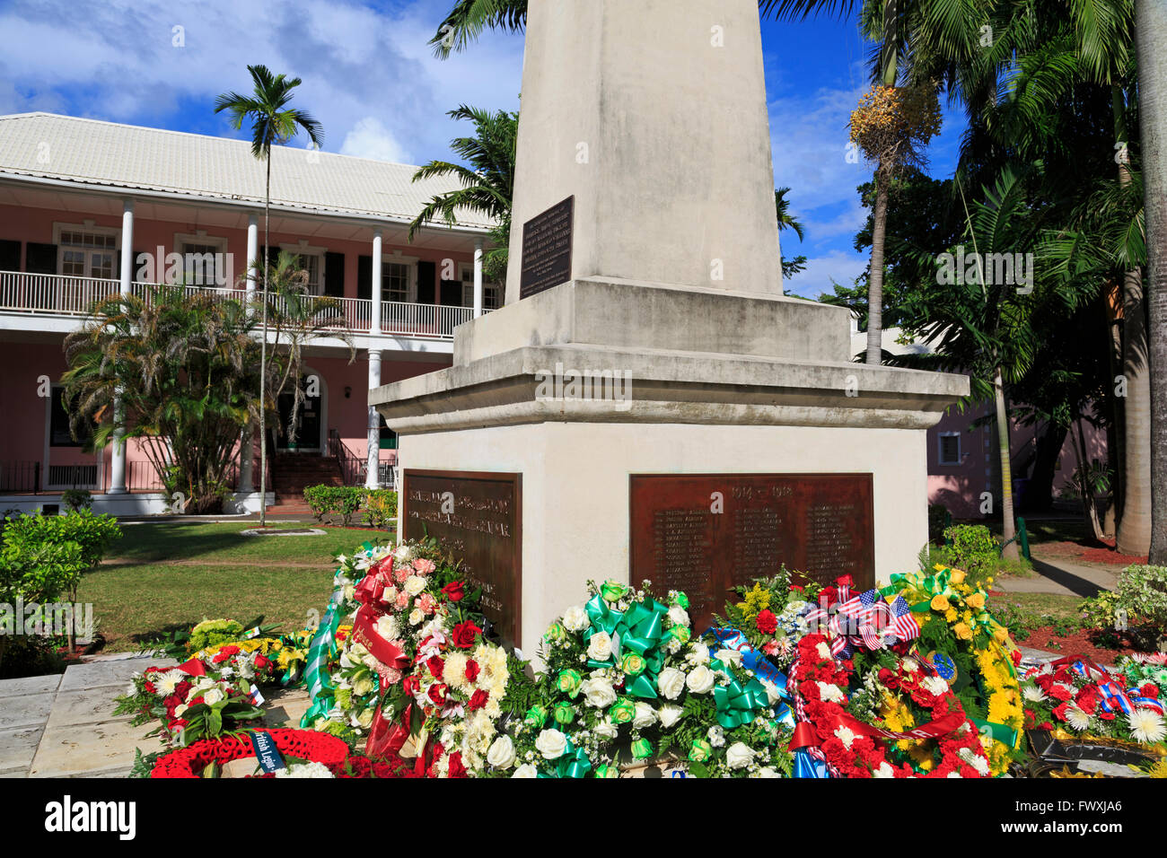 Garden of Remembrance, Nassau, New Providence Island, Bahamas Stockfoto
