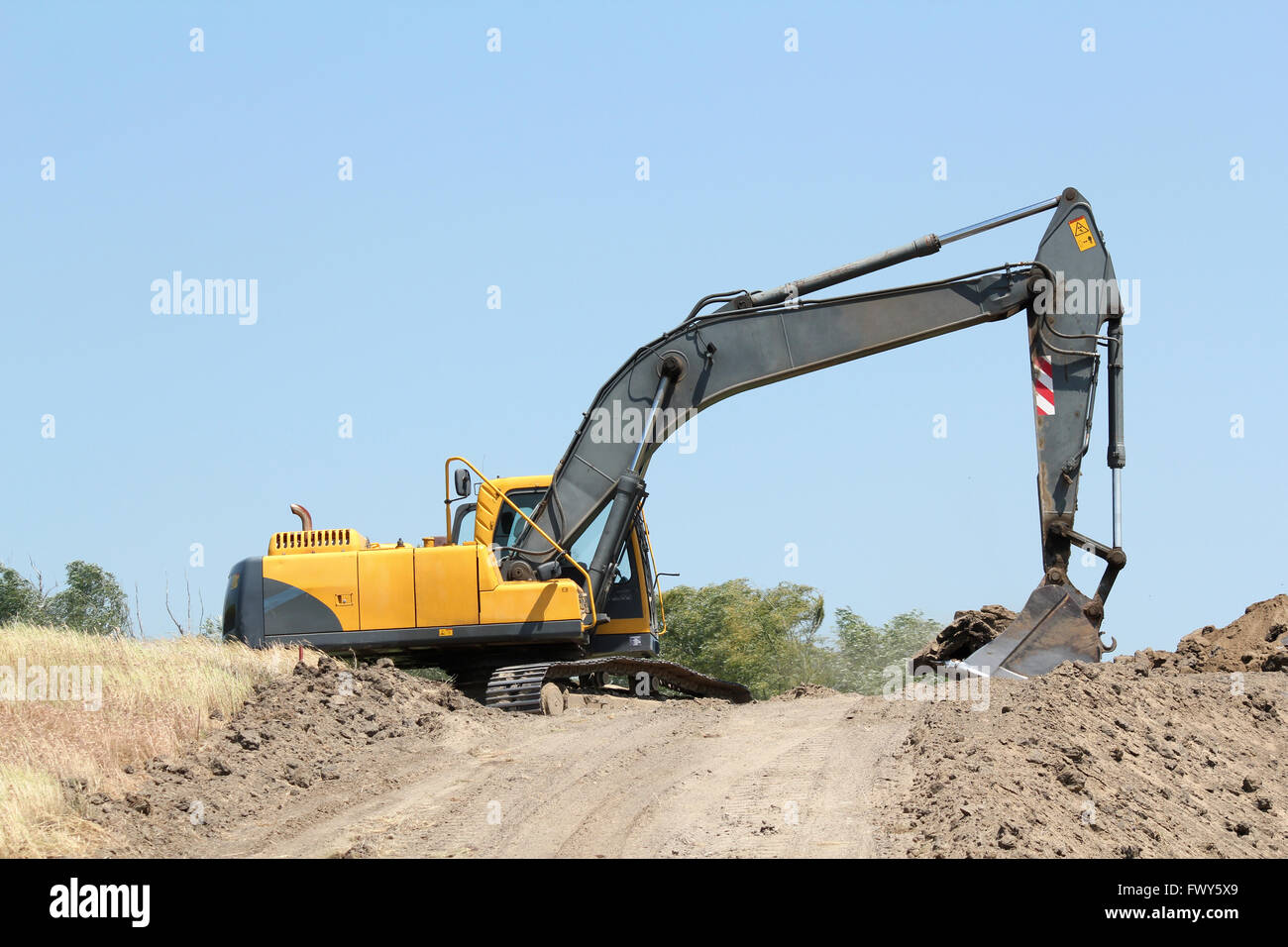 Bagger erdbewegung -Fotos und -Bildmaterial in hoher Auflösung – Alamy