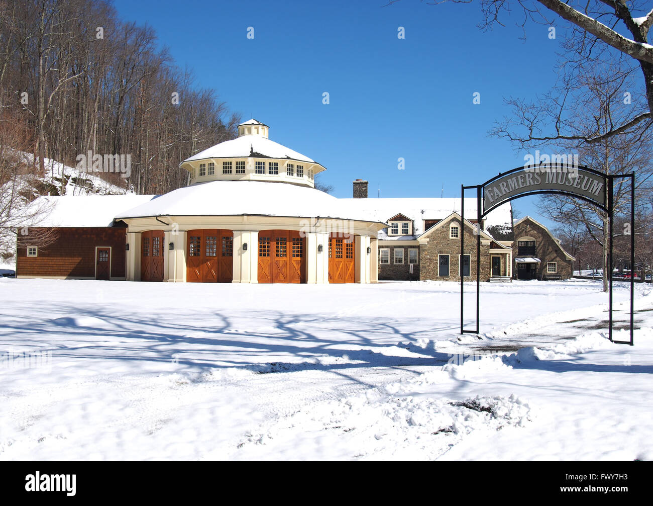 Bauernmuseum, Cooperstown, New York Stockfoto