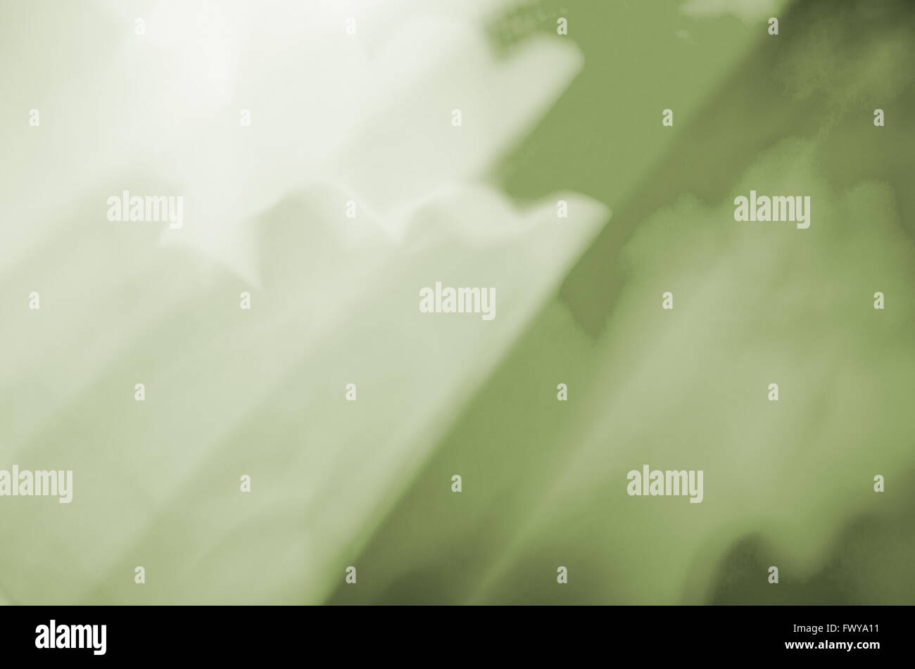 Abstufung Grün Abstrakt Backgroud mit hellen und dunklen Streifen. Stockfoto