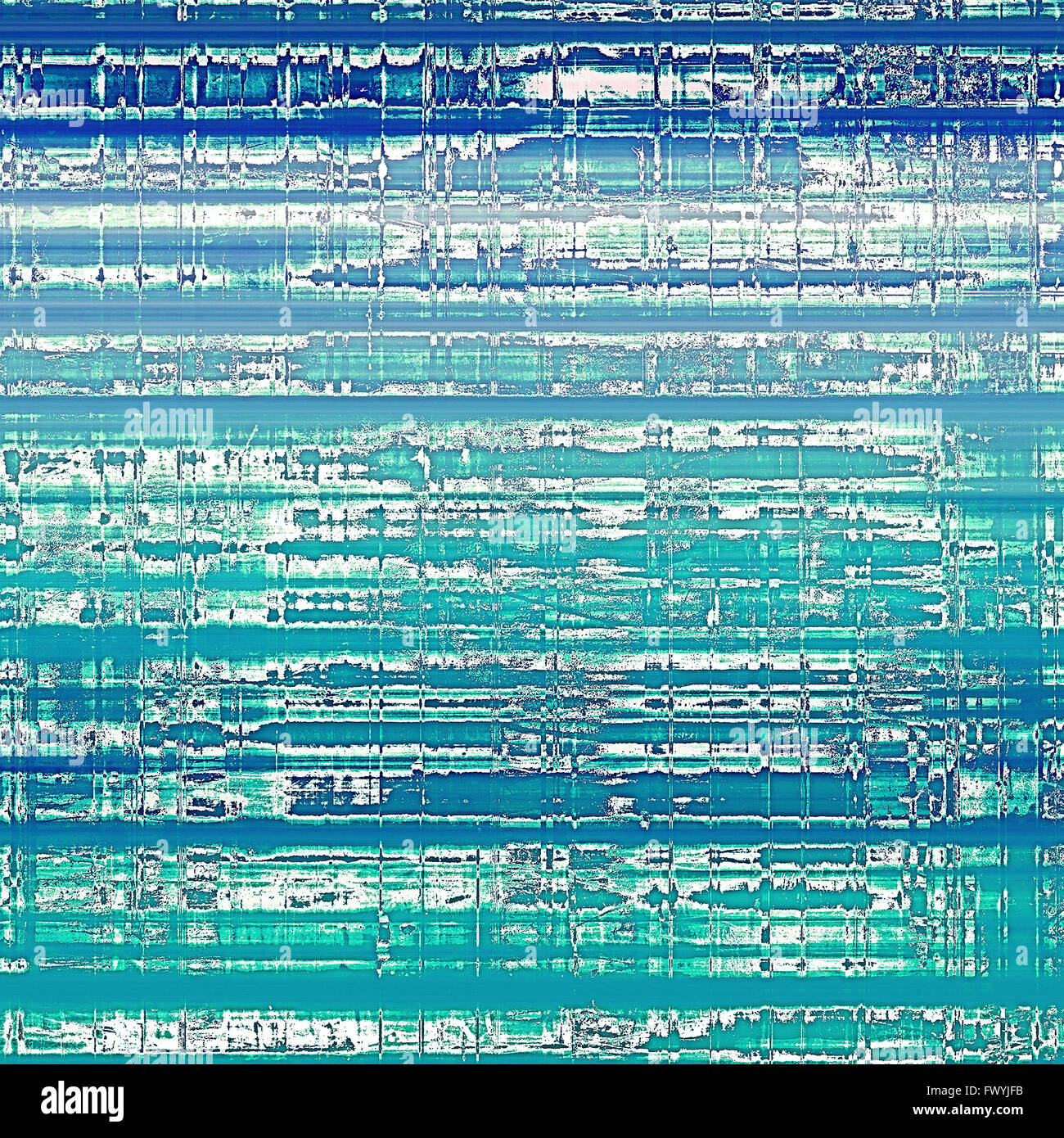 Grunge Hintergrund, abstrakt-Vintage-Stil Textur mit verschiedenen Farbmustern zerkratzt: grün; Blau; Cyan; weiß Stockfoto
