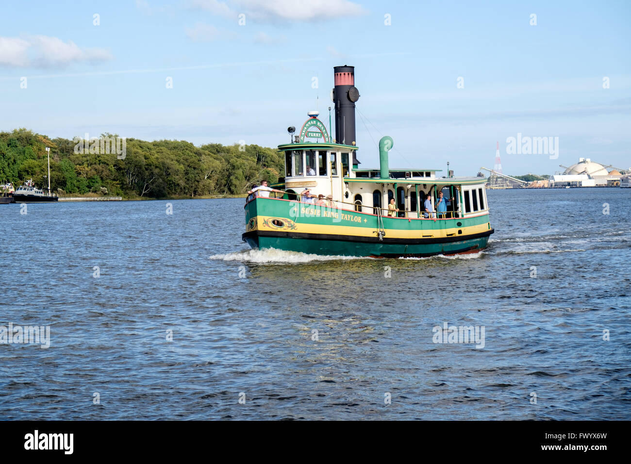 Susie King Taylor Savannah Belles Fähre, Georgia, USA Stockfoto