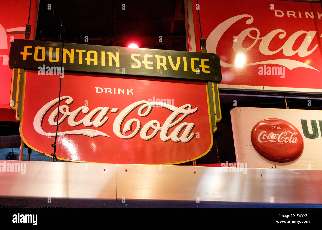 World of Coca-Cola, Pemberton Place, Atlanta, Georgia, USA Stockfoto