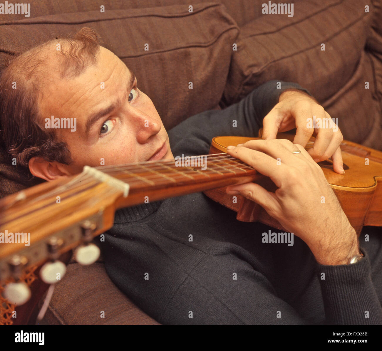 TOM PAXTON US-amerikanischer Folk-Sänger und Songwriter im Jahr 1965. Foto Tony Gale Stockfoto
