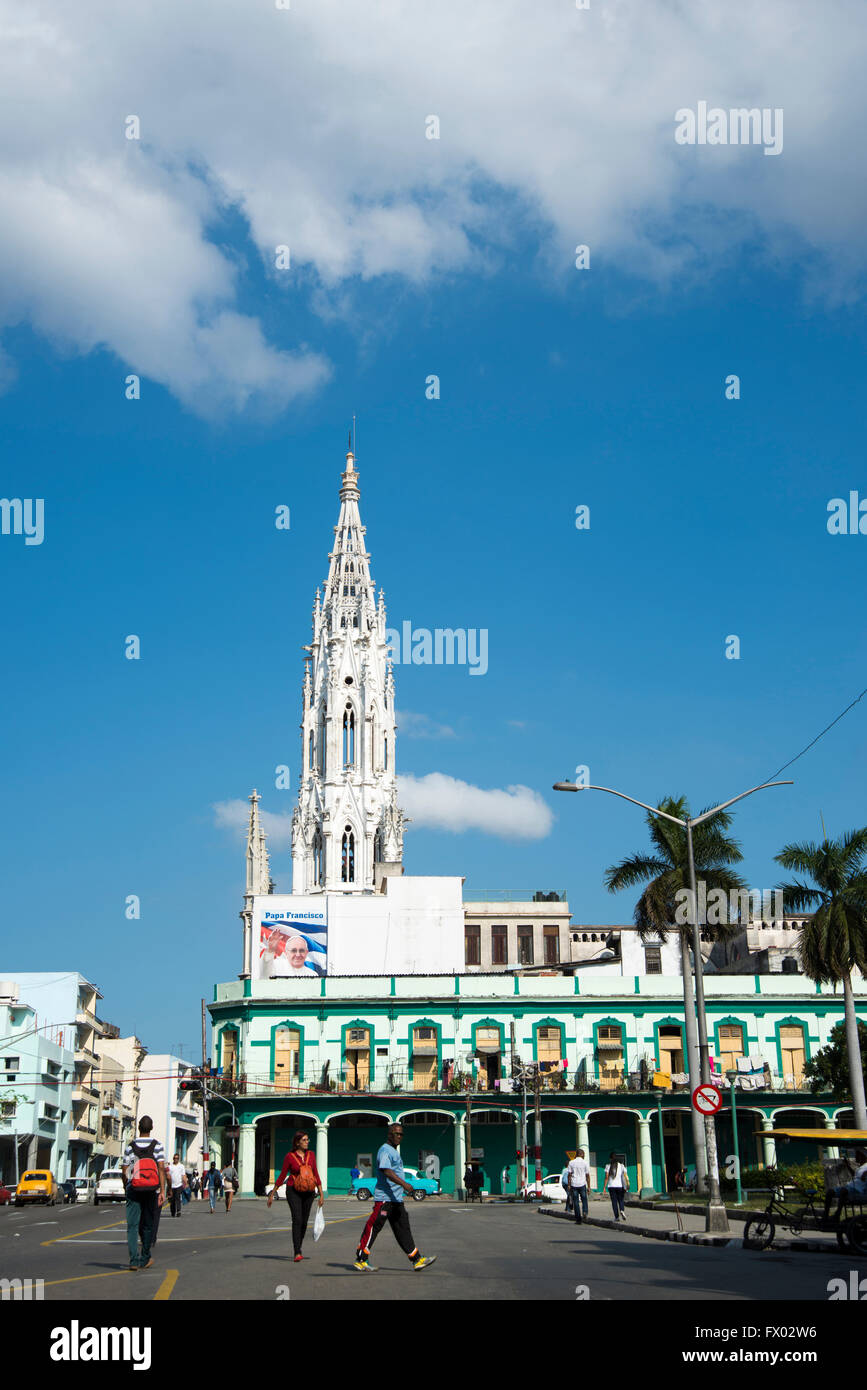 Kirche von Reina Stockfoto