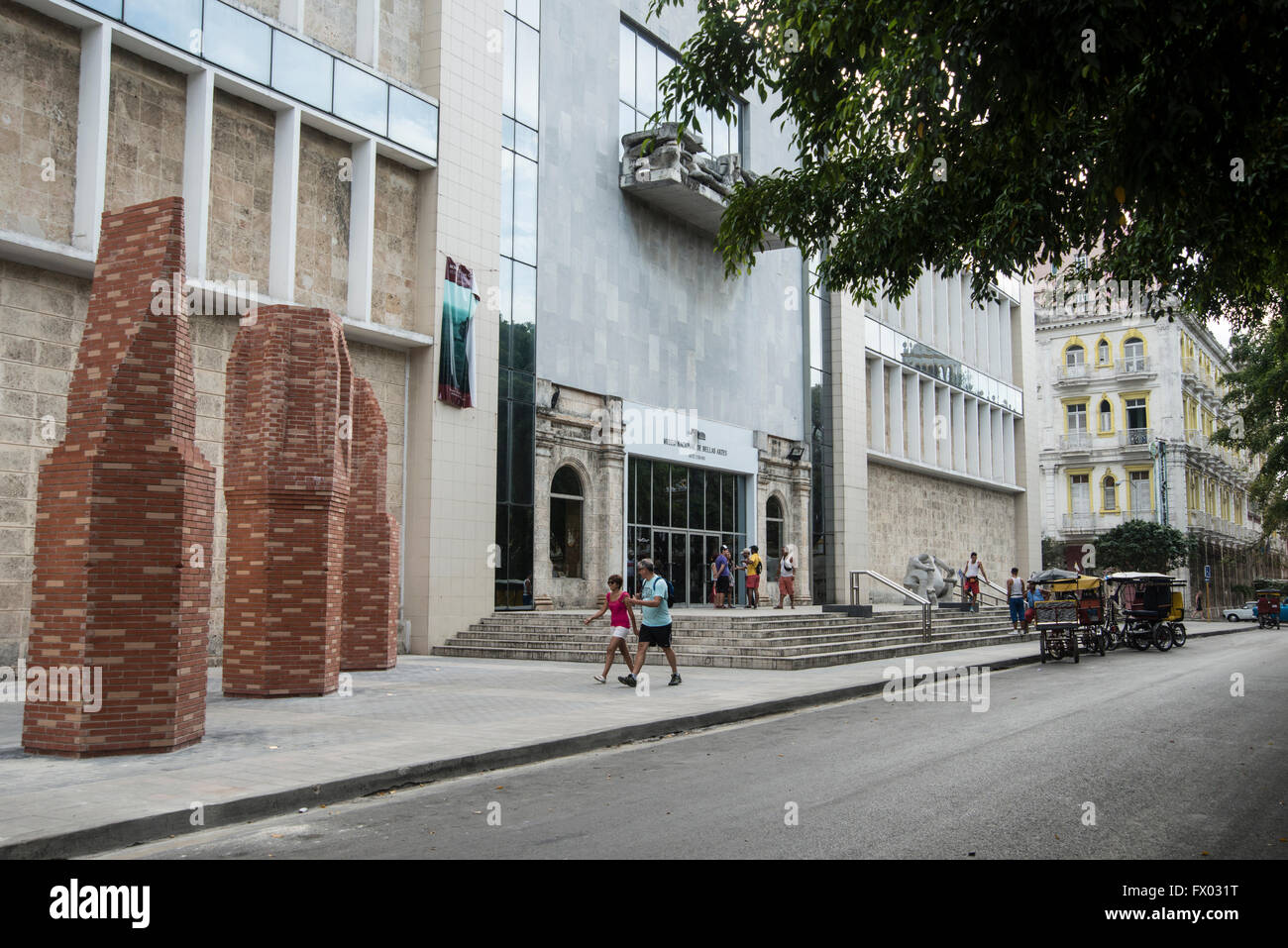 National Museum of Fine Arts in Havanna Stockfoto