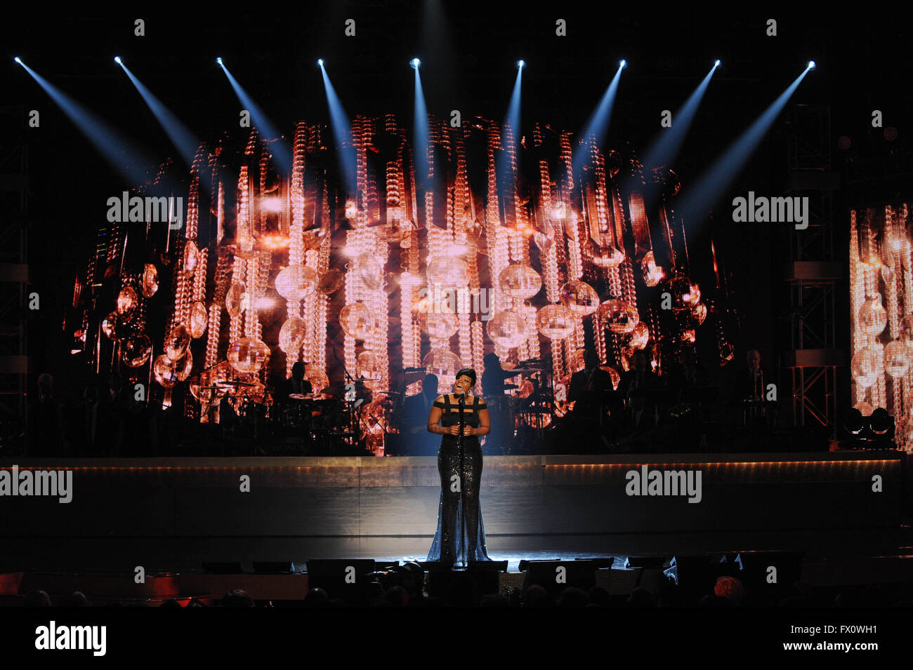 2016 BET Auszeichnungen bei den Warner-Theater - Show mit: Fantasia wo: Washington, District Of Columbia, Vereinigte Staaten, wann: 6. März 2016 Stockfoto