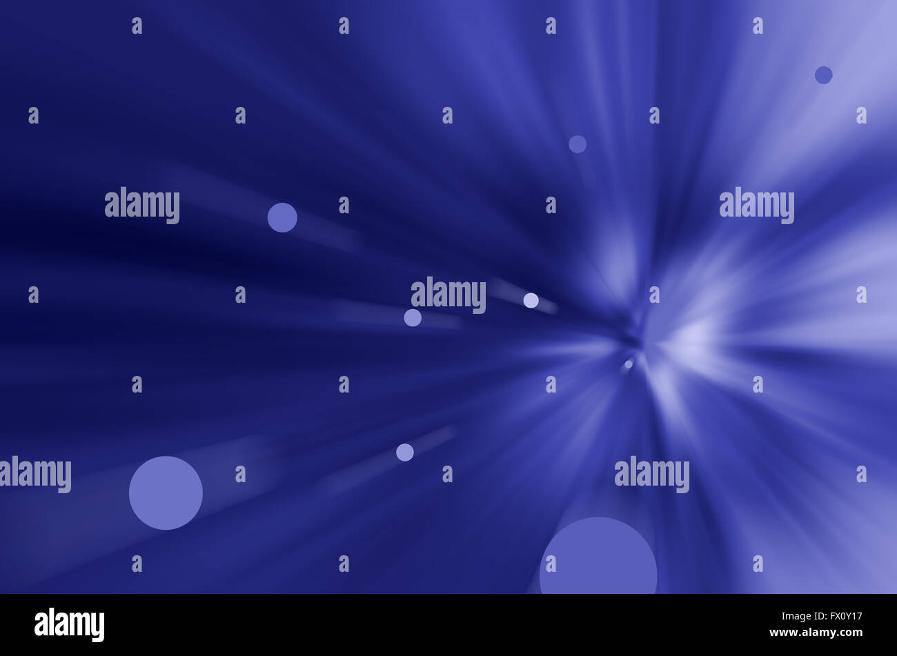 Blauen Wirbel mit lila Kreisen als abstrakten Hintergrund. Stockfoto