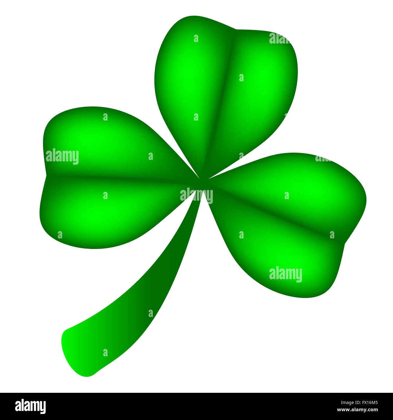 Klee-Symbol der St. Patricks Day Stock Vektor