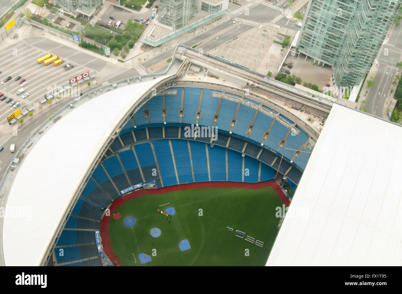 Rogers Centre ist Heimat der Toronto Blue Jays Stockfoto