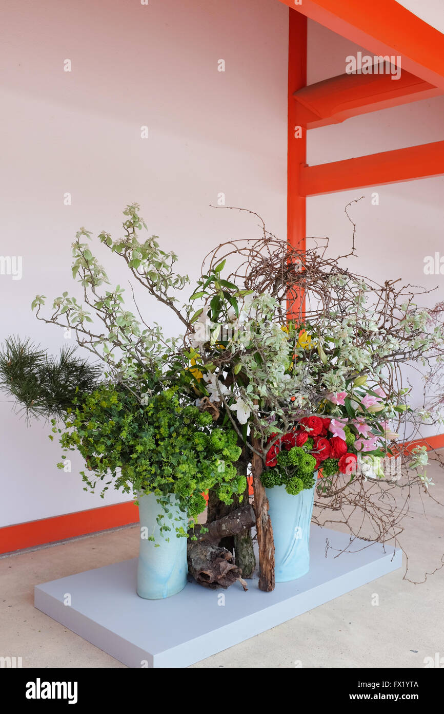 Im Inneren der Kaiserpalast in Kyoto. Dies ist der früher herrschenden Palast des Kaisers von Japan. Er verlegt nach Tokio im Jahre 1869. Stockfoto