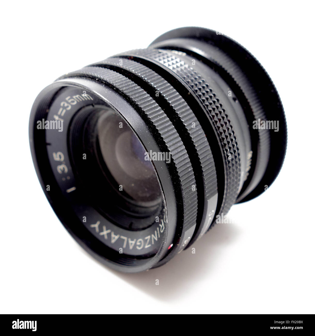 35mm-Kamera-Objektiv Stockfoto