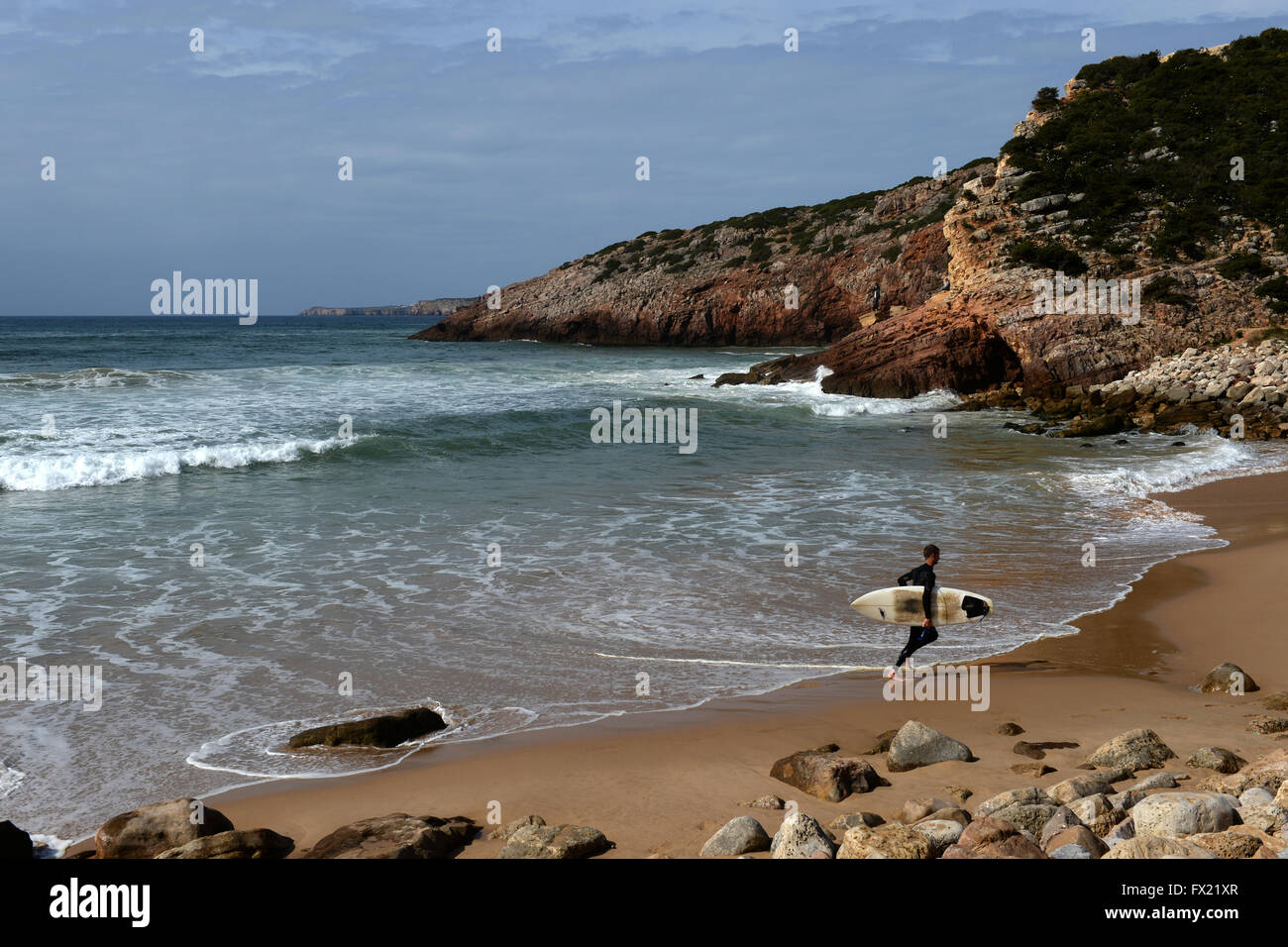 Strände und Küste der Algarve, Portugal Stockfoto