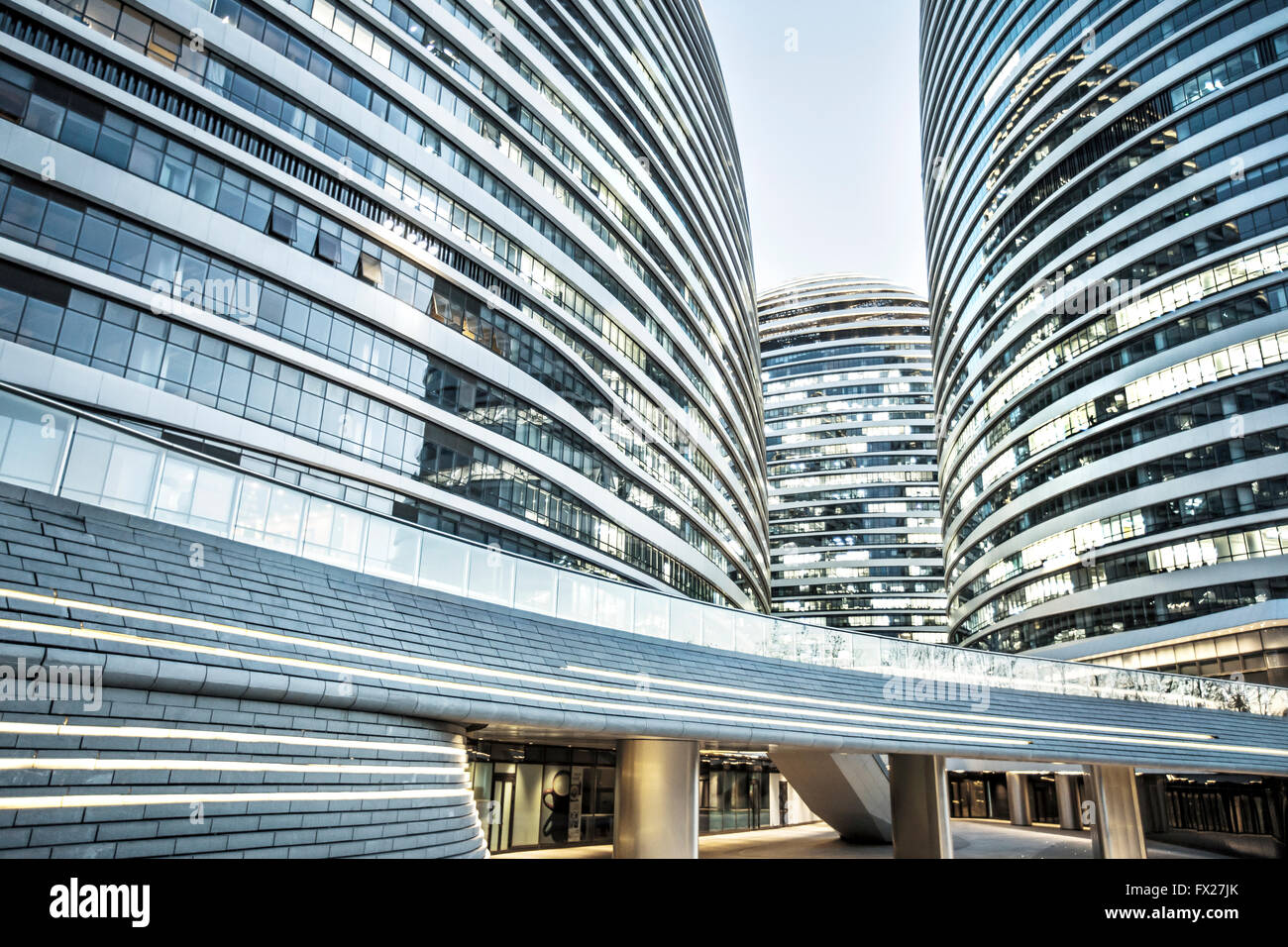 Wangjing SOHO, Peking, China Stockfoto