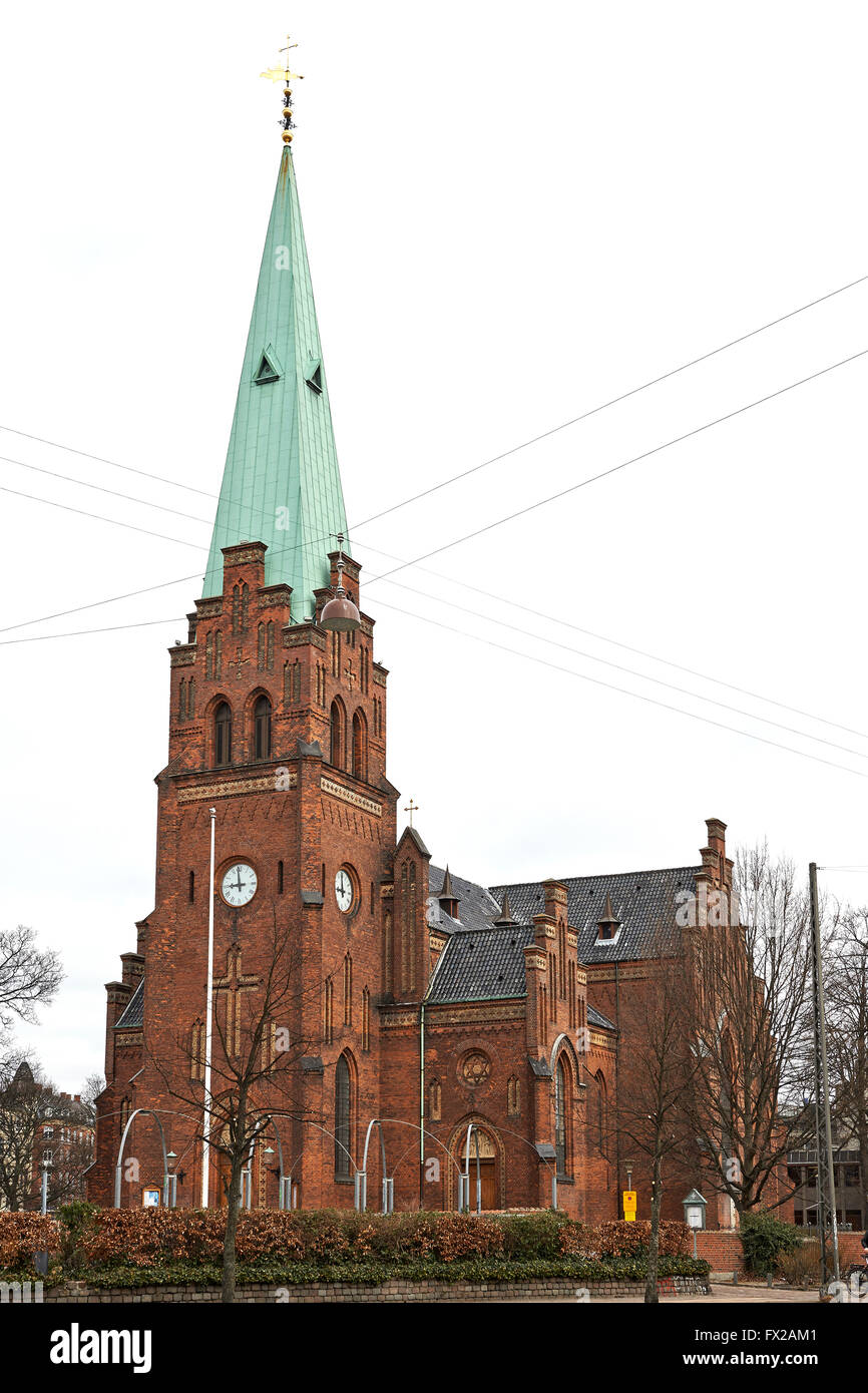 Sankt Johannes Kirche befindet sich in Kopenhagen, Dänemark Stockfoto