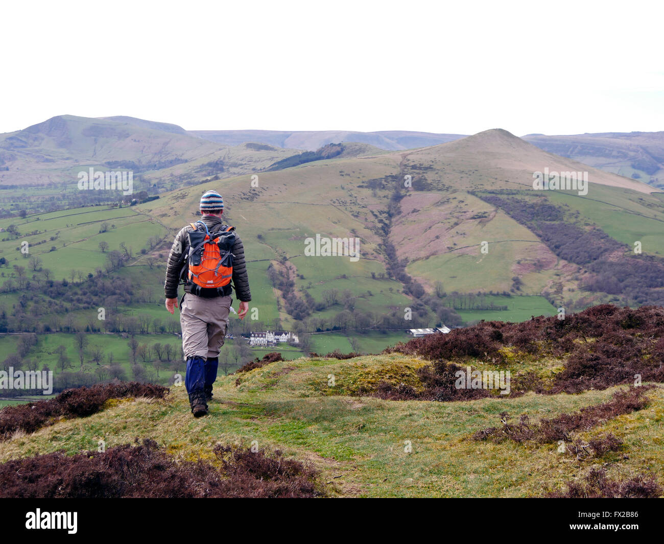 Kinder Scout, Peak District National Park, Derbyshire Stockfoto