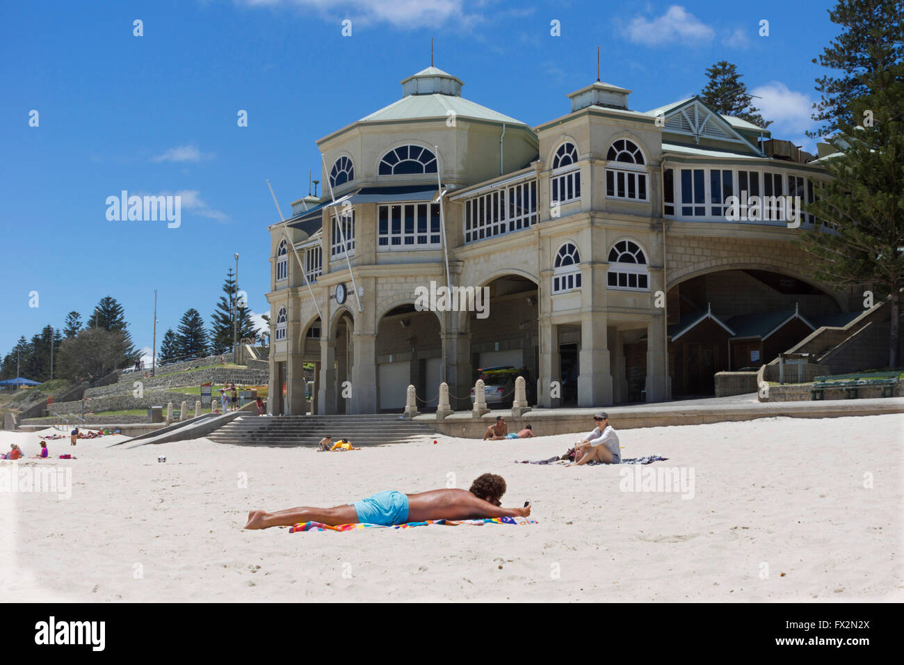 Der Pavillon am Cottesloe Beach, Perth, Western Australia Stockfoto