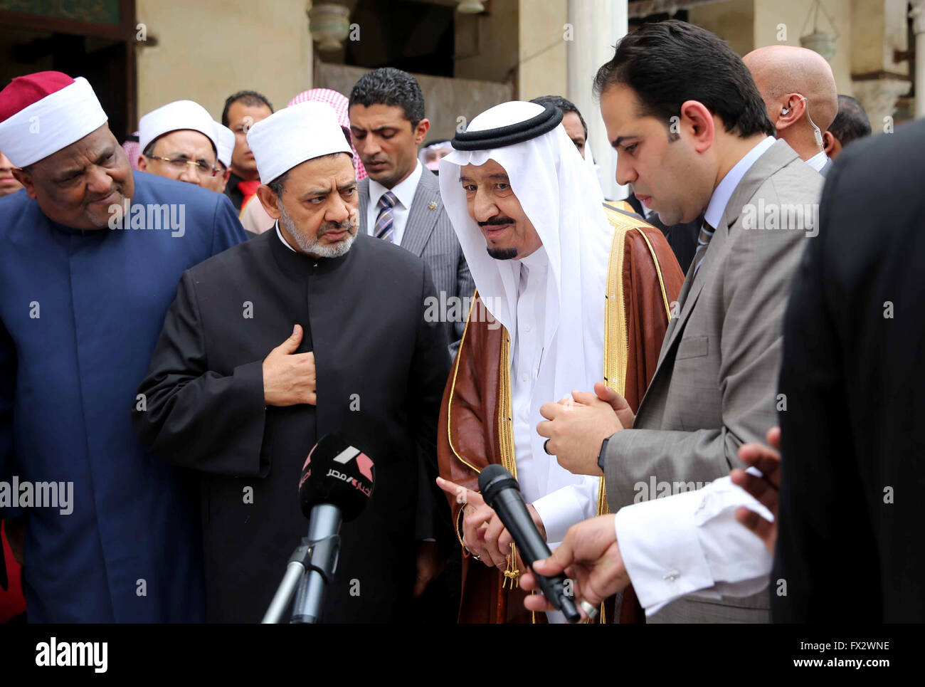 Kairo, Ägypten. 9. April 2016. Ein Handout Bild zur Verfügung gestellt