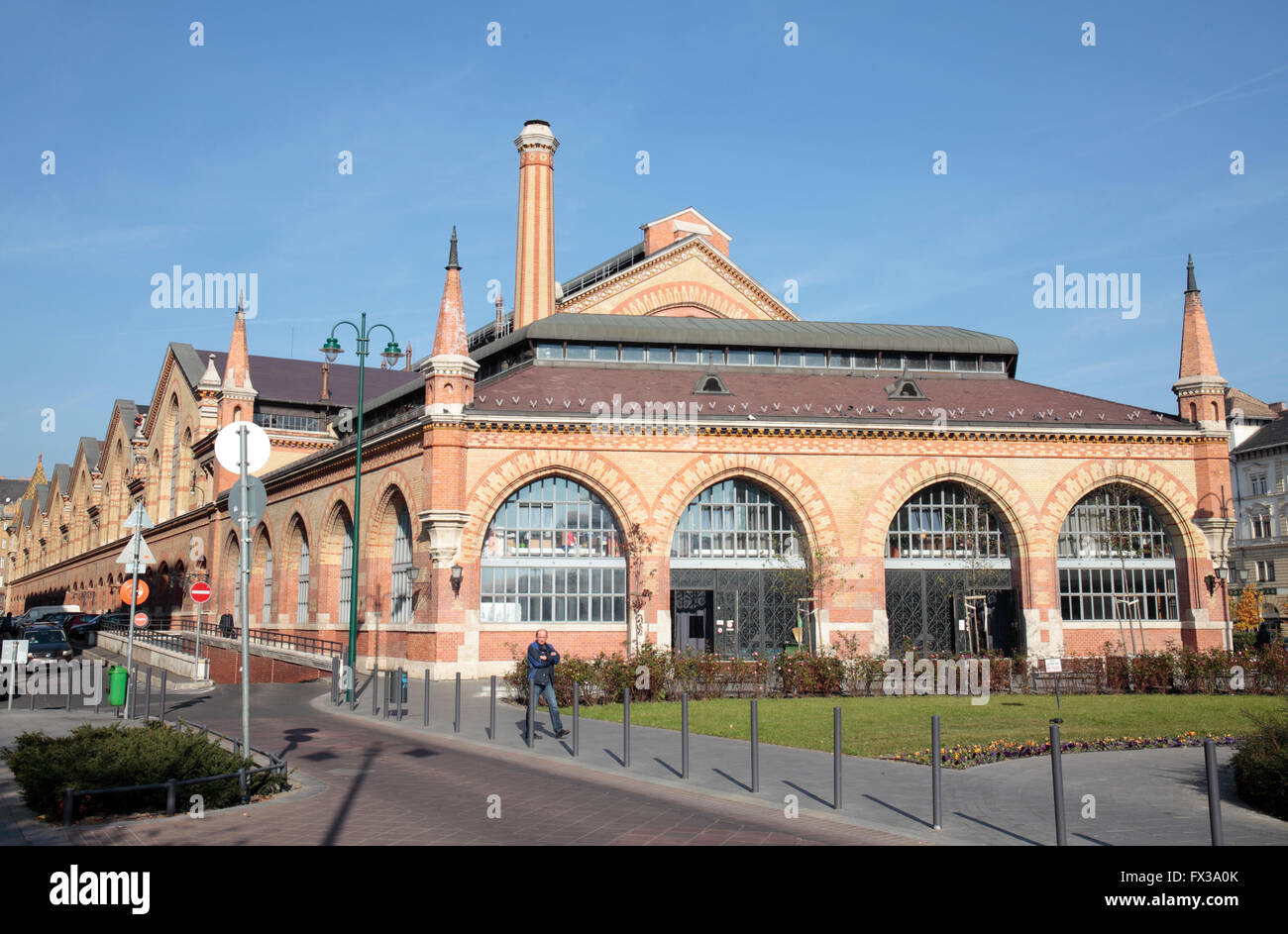 Große Markthalle oder zentralen Markthalle, Budapest, Ungarn Stockfoto