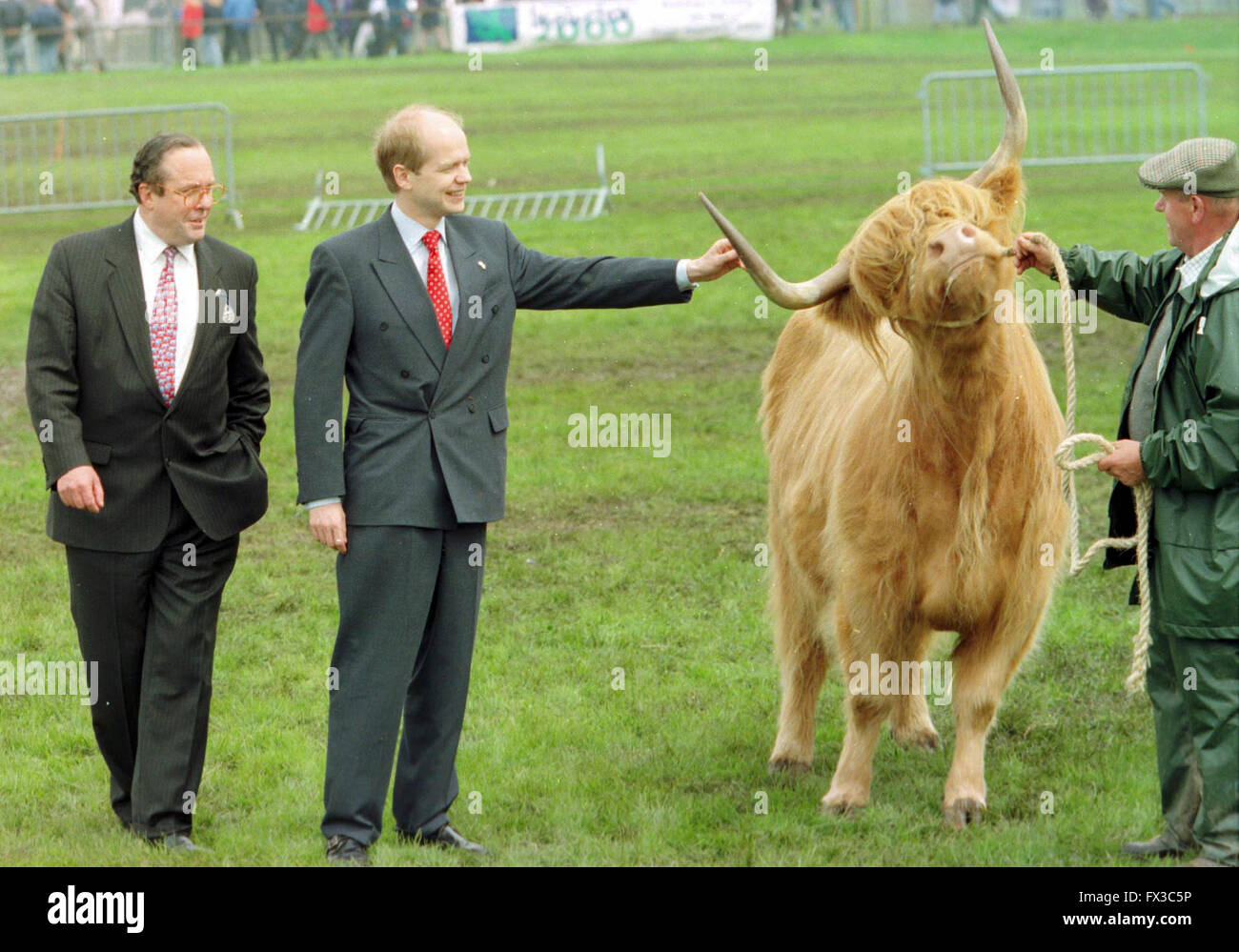 Tory Führer William Haig besucht der Royal Highland Show in Ingliston, Edinburgh Stockfoto