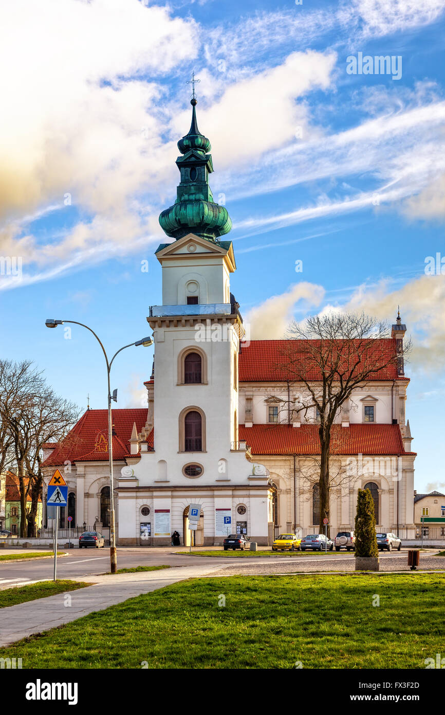 Kathedrale der Auferstehung und St. Thomas der Apostel in Zamosc, Polen. Stockfoto