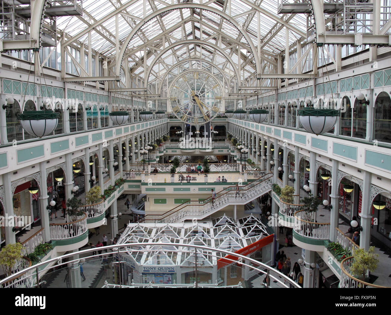 St.-Stephans Green Shopping Centre, Dublin, Irland Stockfoto