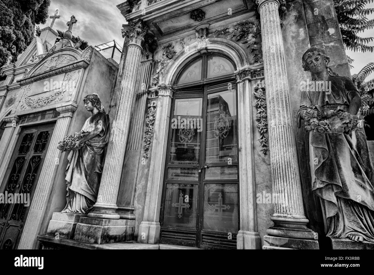 Recoleta Friedhof Buenos Aires Argentinien Stockfoto