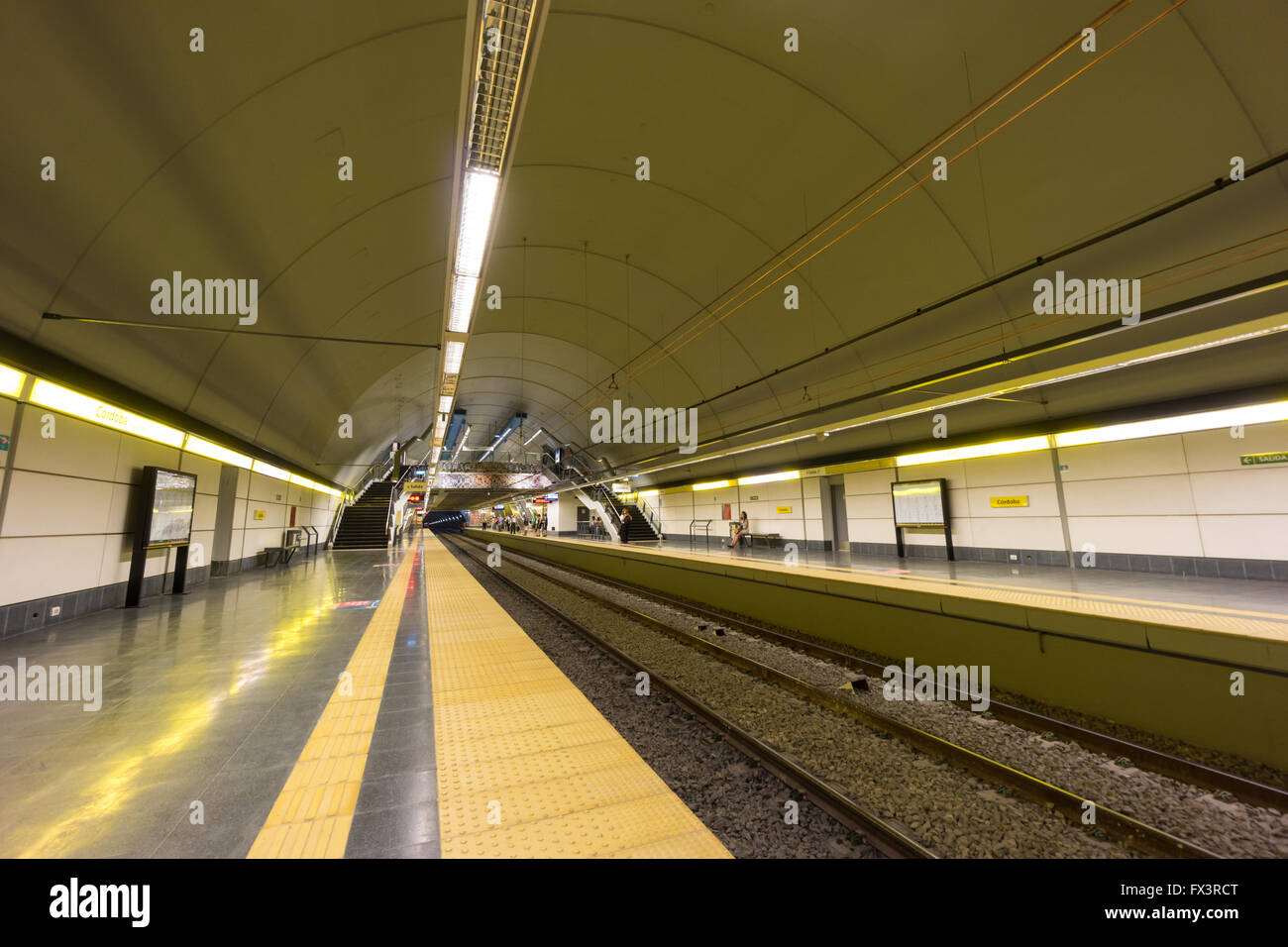 U-Bahnstation Stockfoto