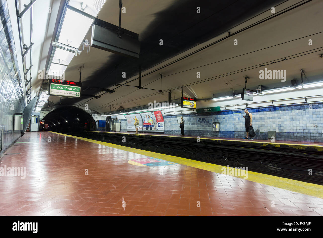 U-Bahnstation Stockfoto