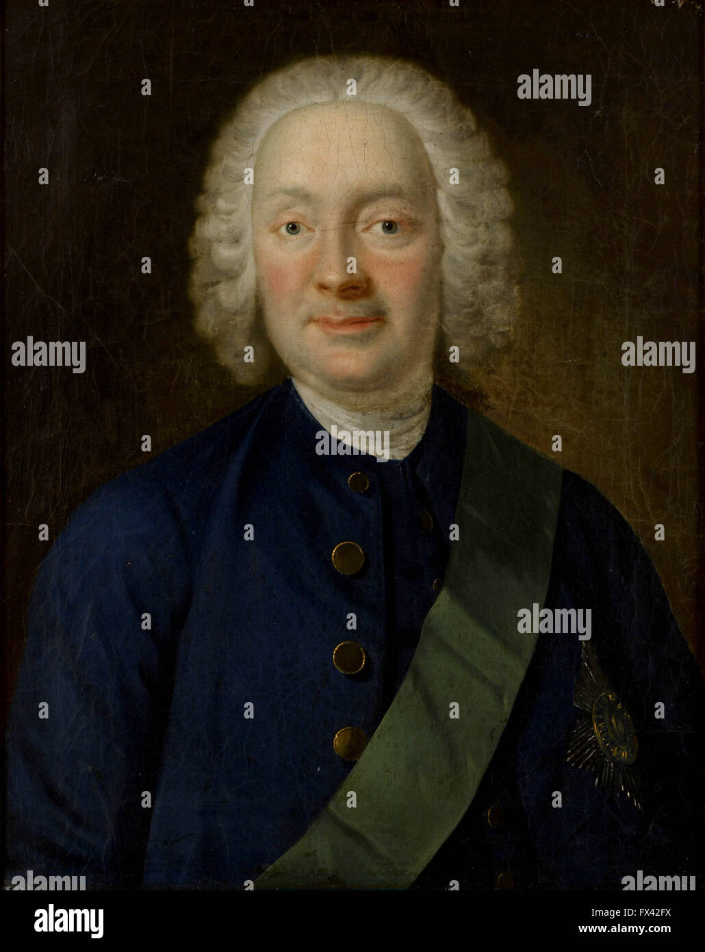 John Carmichael, 3. Earl of Hyndford, einem schottischen Vertreter Peer zwischen 1738 und 1767. Stockfoto