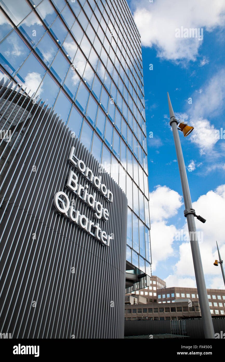 London Bridge Viertel. Stockfoto