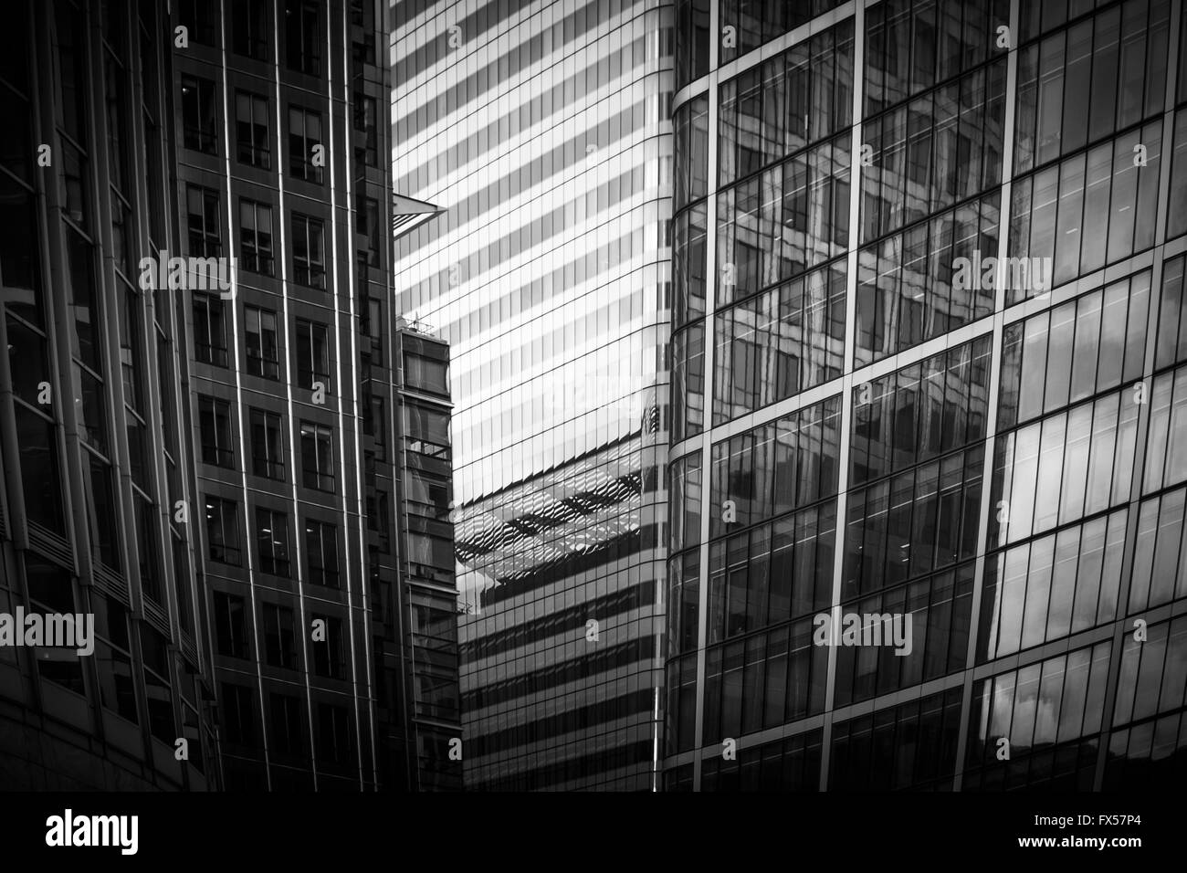 Zeitgenössische Architektur detail Stockfoto