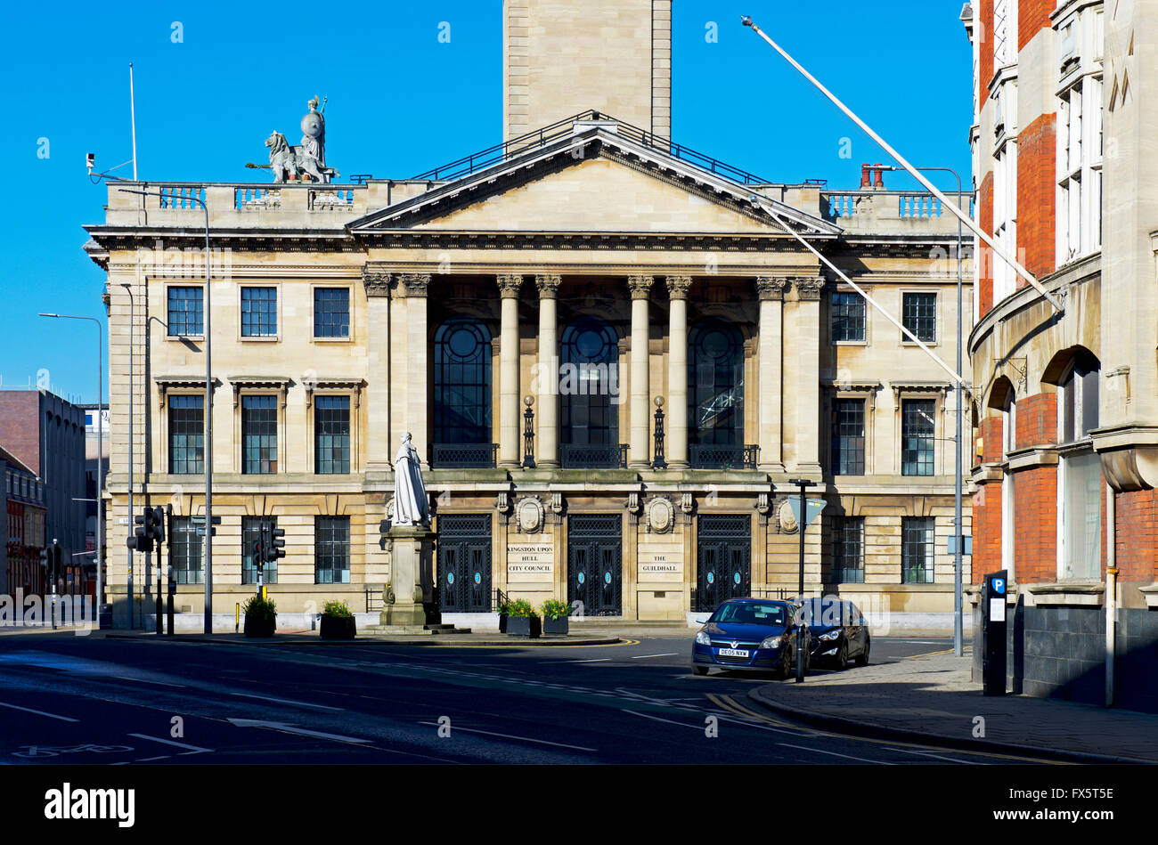 Die Guildhall, Kingston upon Hull, Humberside, East Yorkshire, England UK Stockfoto