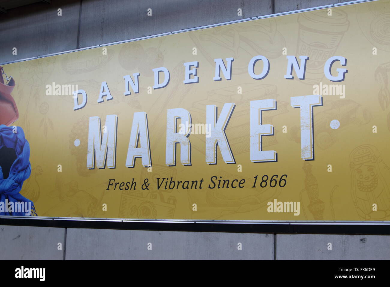 Dandenong Markt Victoria Melbourne Australien Stockfoto