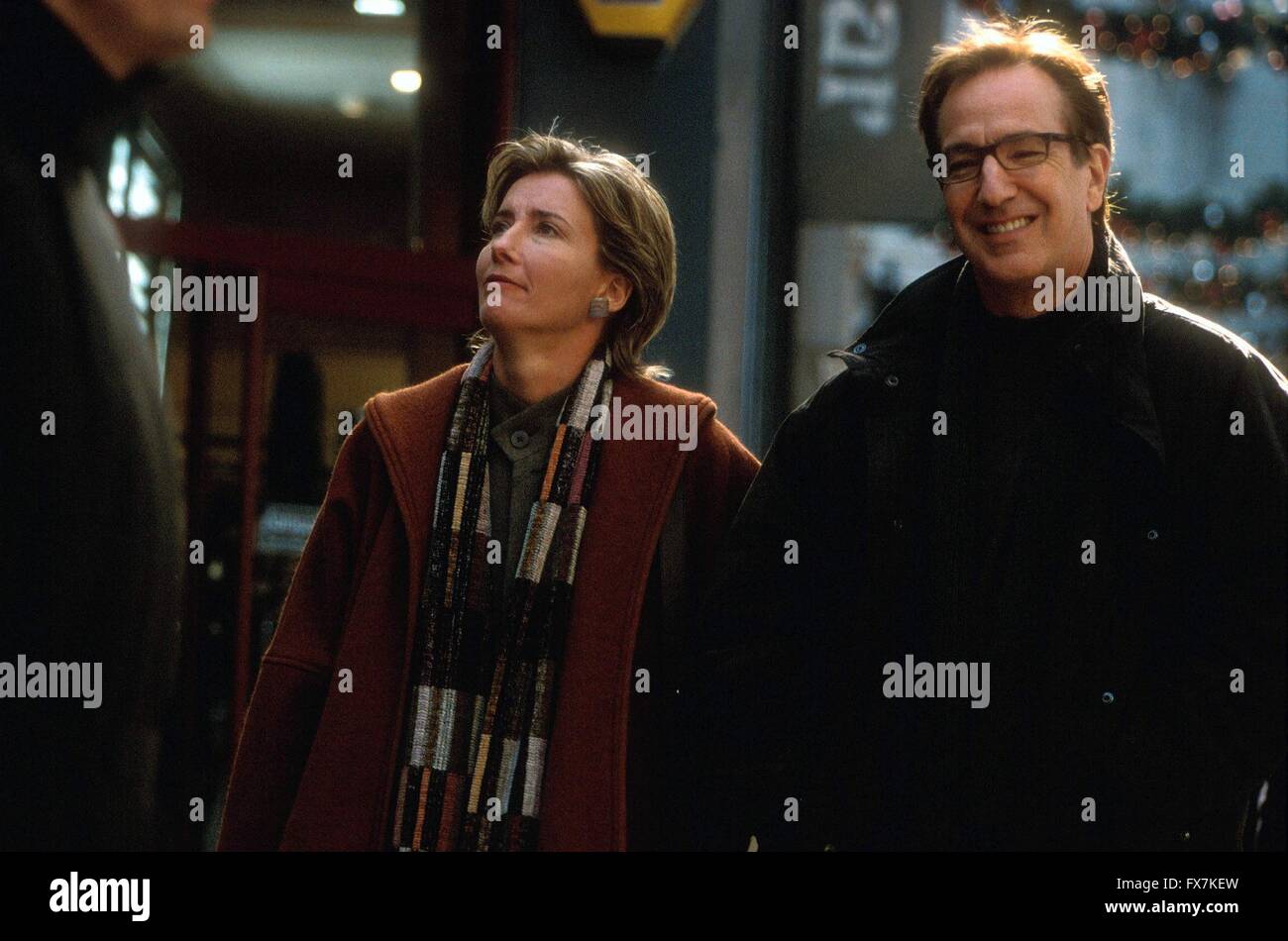 Liebe tatsächlich Jahr: 2003 USA Direktor:: Richard Curtis Alan Rickman, Emma Thompson Stockfoto