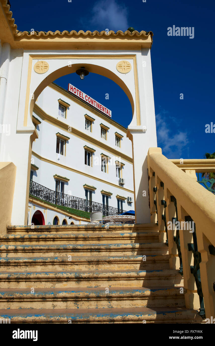 Marokko, Tanger Continental Hotel Altstadt Medina Stockfoto