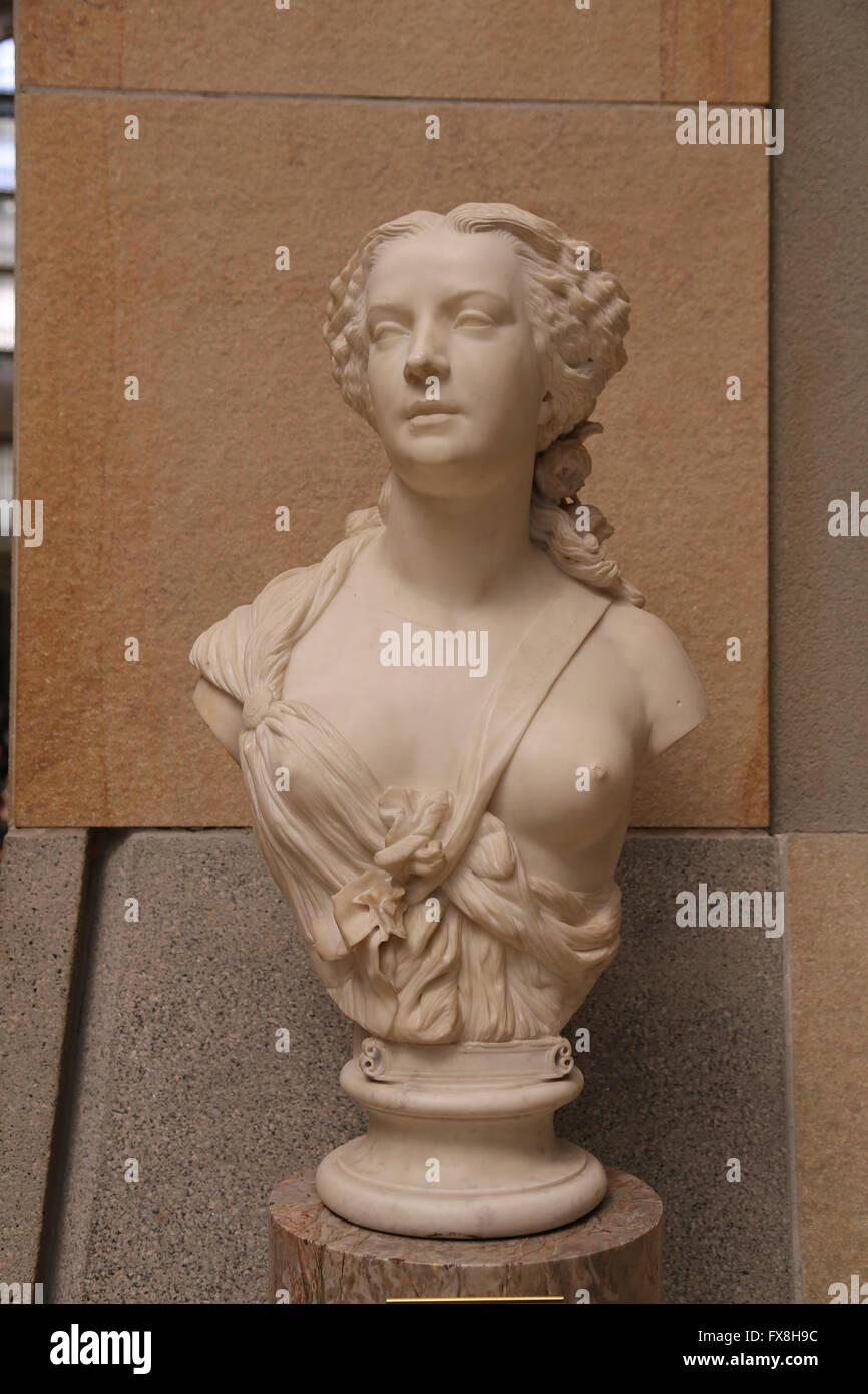 Statue von Madame Sabatier, 1847. Marmor. Von Auguste Clesinger (1814-1885). Musée d ' Orsay. Paris. Frankreich. Stockfoto