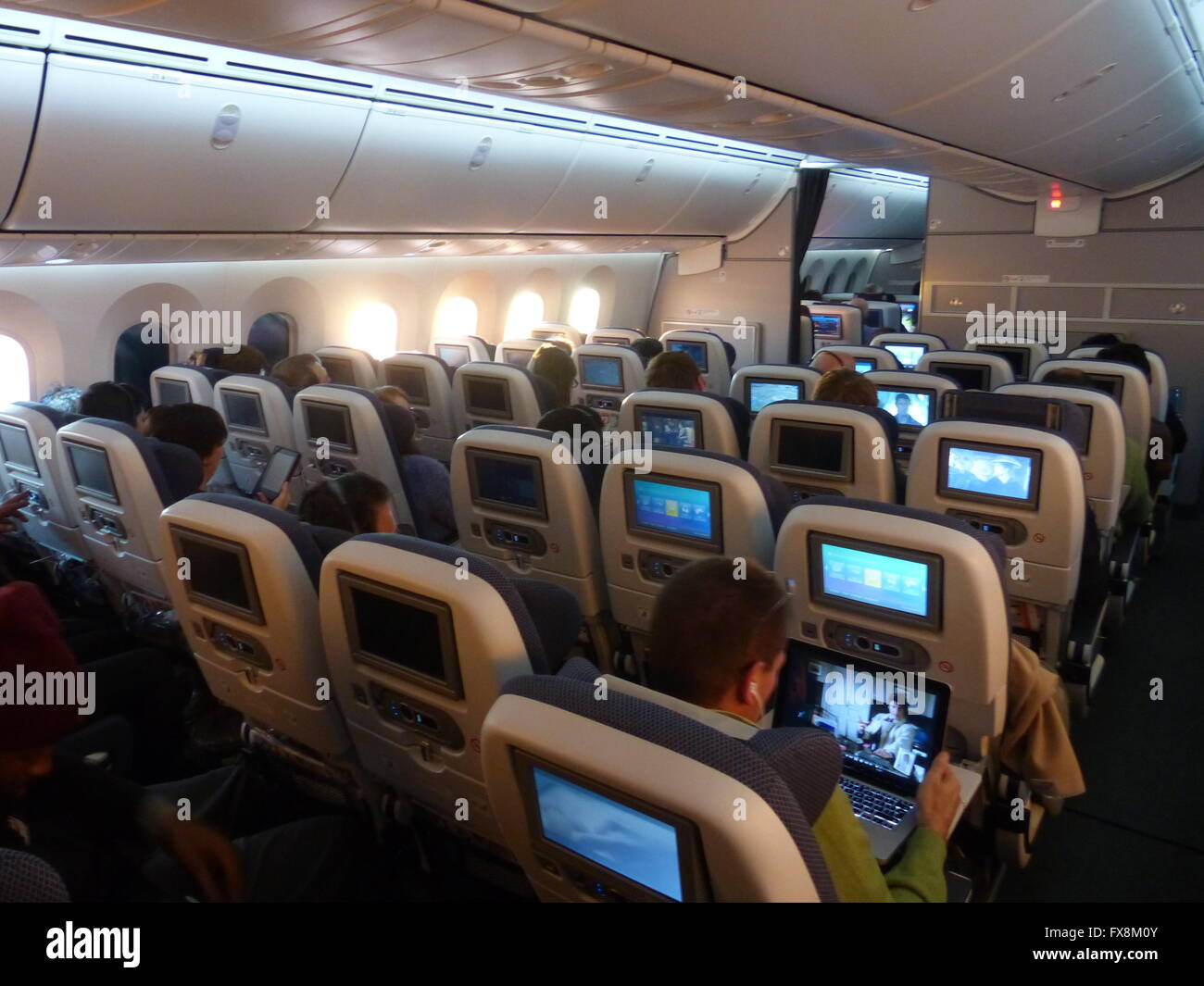 A380 Interior Stockfotos A380 Interior Bilder Alamy