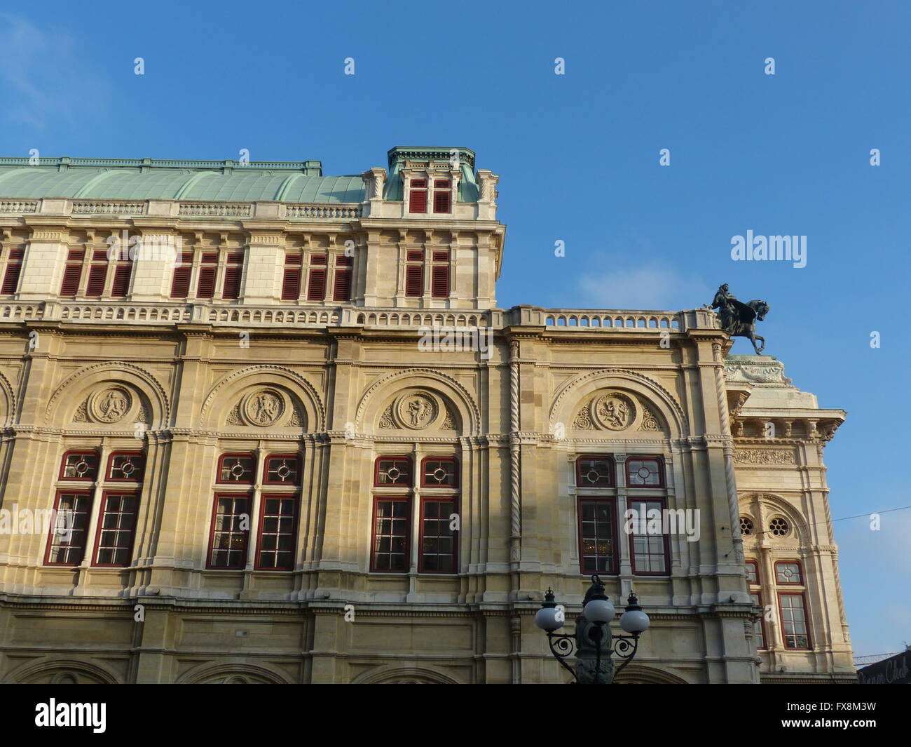 Wiener Staatsoper Stockfoto