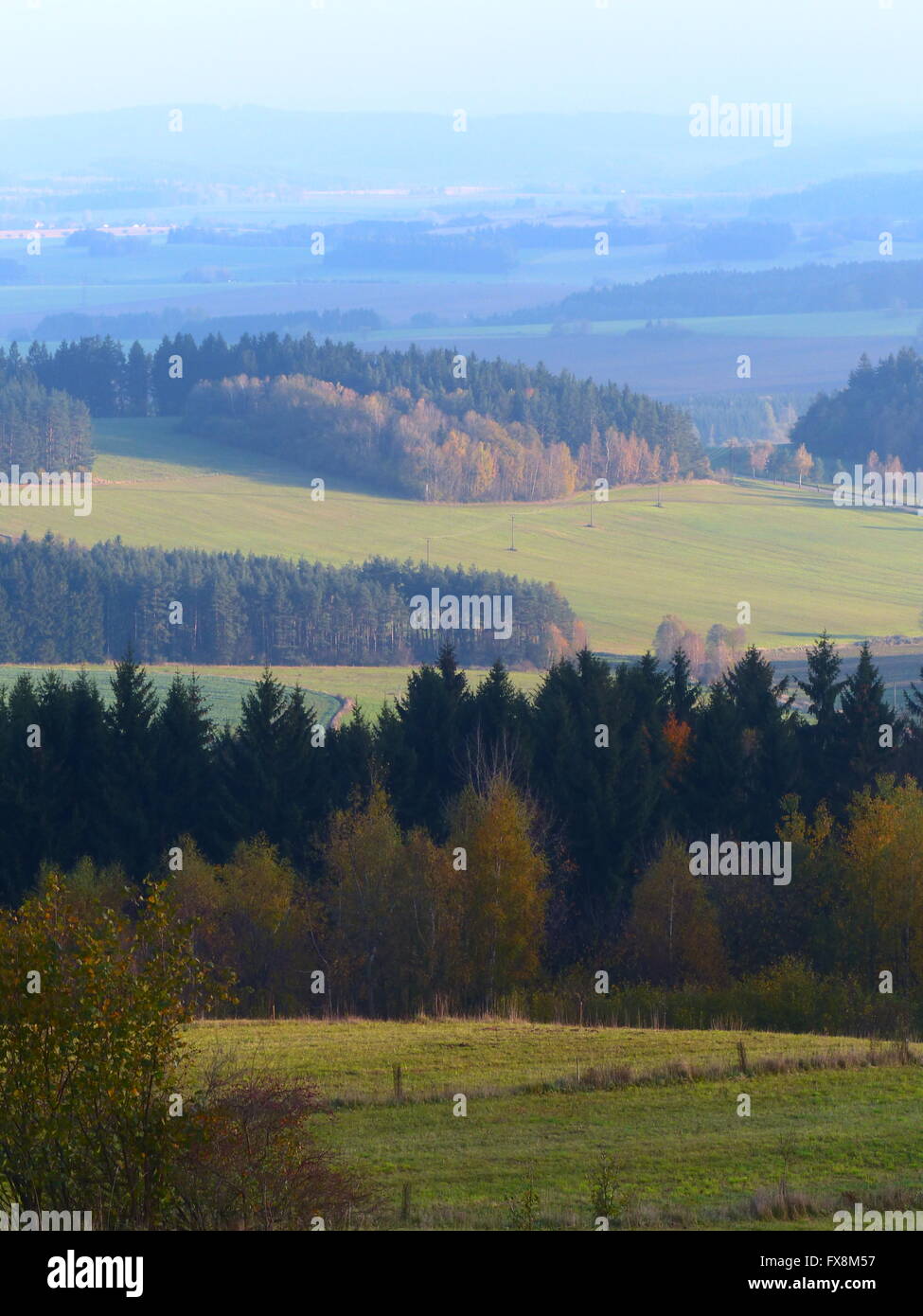 Landschaft in Tschechischen Kanada Stockfoto
