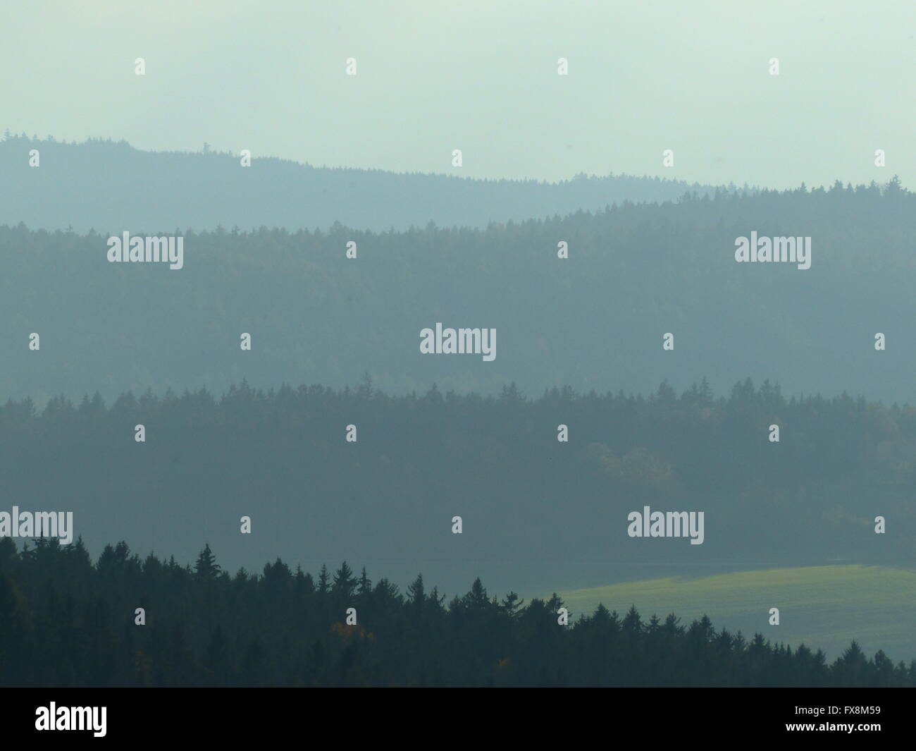 Landschaft in Tschechischen Kanada Stockfoto