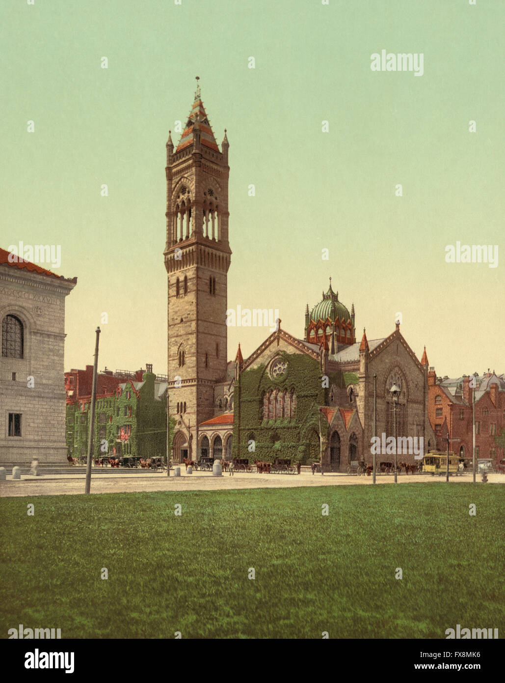 Neue Old South Church, Boston, Massachusetts, USA, Photochrome Print, um 1900 Stockfoto