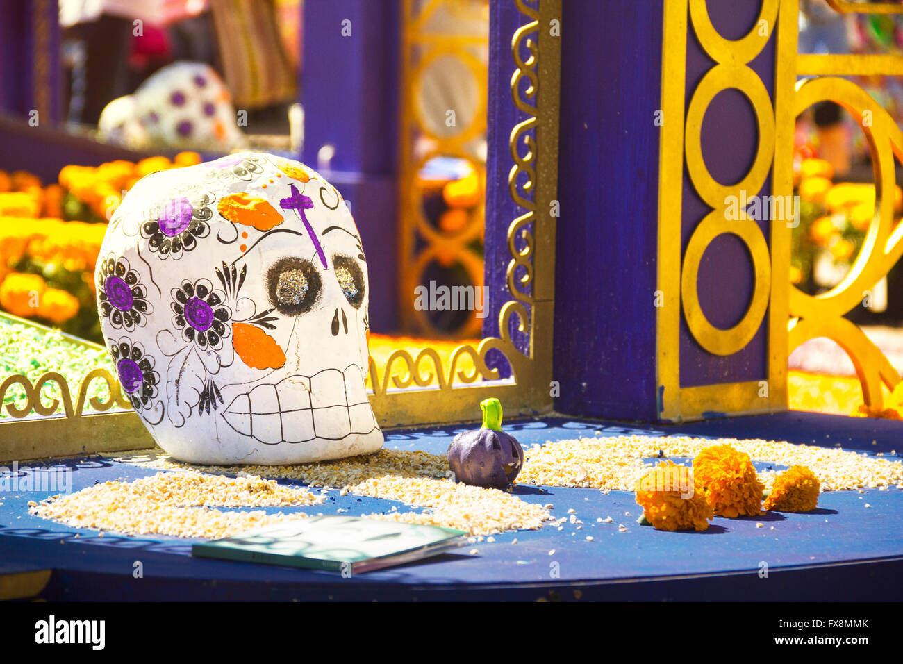 Dia de Muertos, Mexinca Feier Stockfoto