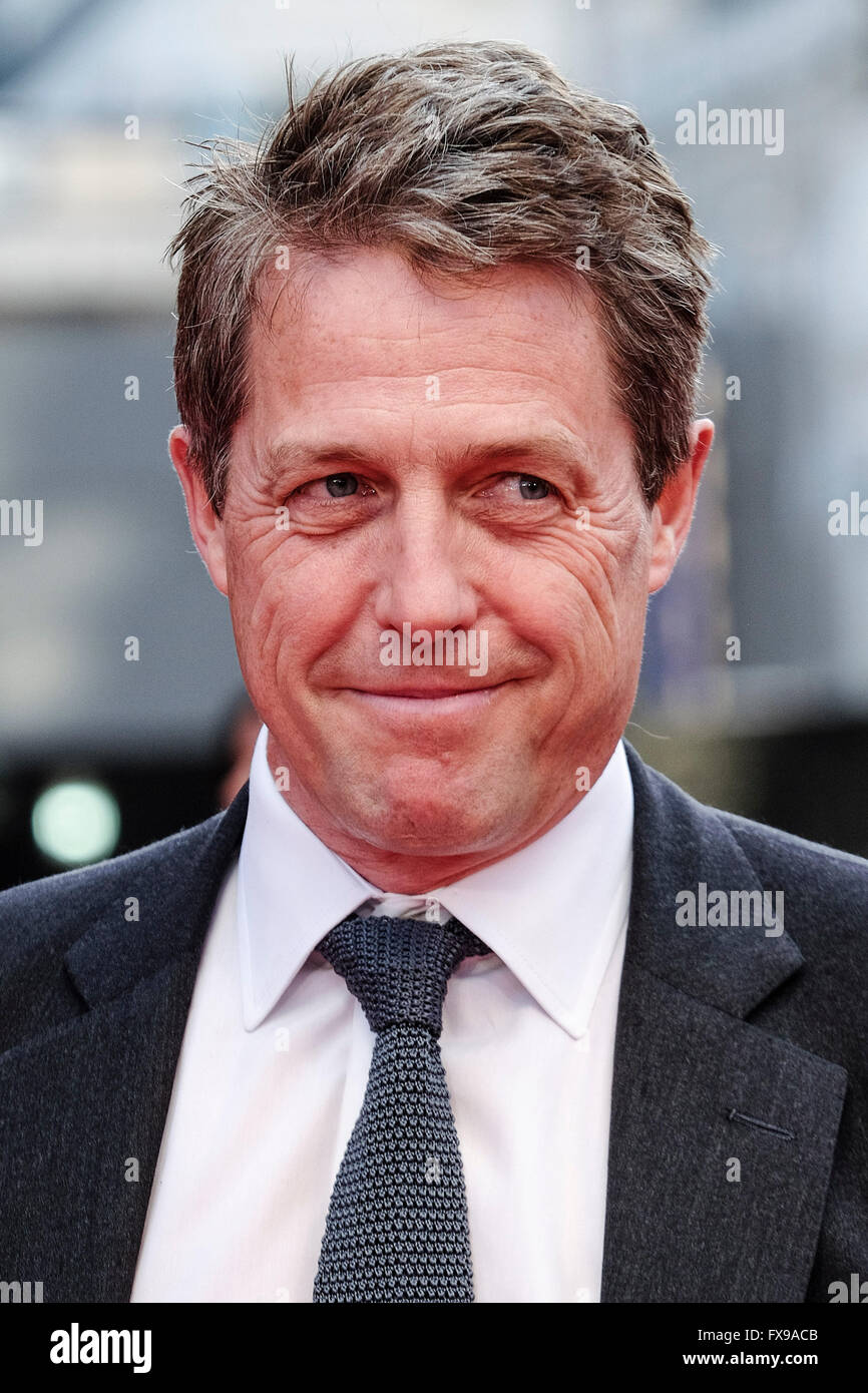 Die Europa-Premiere von FLORENCE FOSTER JENKINS auf 04.12.2016 im ODEON Leicester Square, London. Im Bild: Hugh Grant. Bild von Julie Edwards Stockfoto