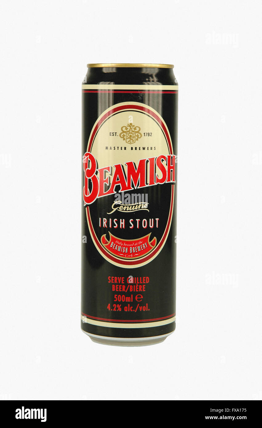 Beamish Irish stout Bier kann Stockfotografie - Alamy