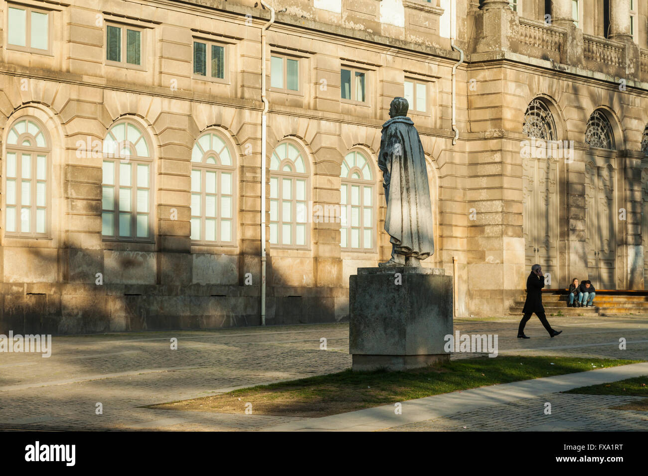 Universität Porto Gebäude, Portugal. Stockfoto