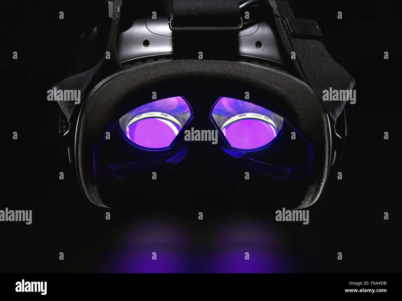 Virtual-Reality-Kopfhörer Stockfoto