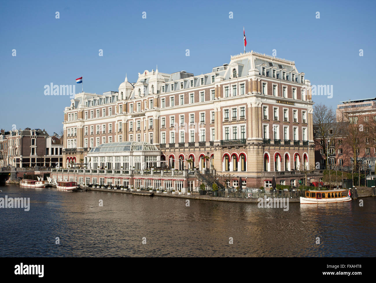 Amstel Hotel, Amsterdam, Holland, Niederlande Stockfoto