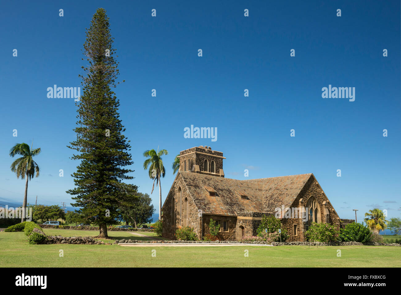 USA, Hawaii, Maui, Makawao Union Church Stockfoto
