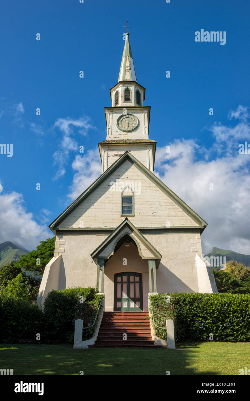 USA, Hawaii, Maui, Kaahumanu Kirche Kahului Stockfoto